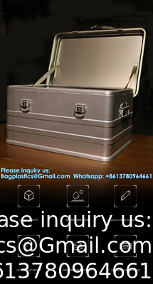 Aluminum Alloy Car Storage Box Camping Equipment Travel Vehicle Mounted Container Large Capacity Storage Box Case