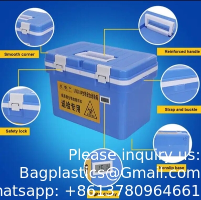 Insulate Ice Chest Veterinary Laboratory Medical Vaccine Carrier Injection Mouldings Medical Vaccine Cooler Box
