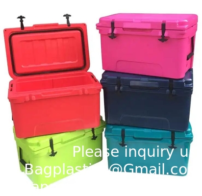 20L Coolers Roto-Molded Ice Cooler Box Custom design roto moulded Camping cooler box fishing
