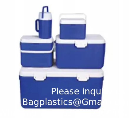 Vaccine Carrier Portable PU Ice Cooler Box Medical Transport Cooler Box 30L 50L 75L 100L With Wheels Handles