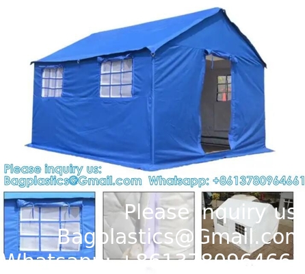 Wholesale Price Sturdy Construction 12 Square Cotton Canvas Tent With Strong Steel Pipe