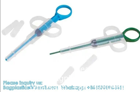 Dual Purpose Pet Pill Feeder Gun Pet Dog Cat Pill Gun Capsule Medication Syringe Medicine Syringe Feeding