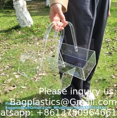 Simple Acrylic Portable Flower Basket High-End Portable Candy Gift Box Plexiglass, PMMA, Perspex sheet