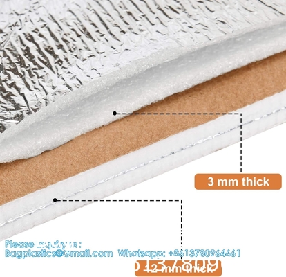 FREEZABLE COOL BAG, INSULATION ALUMINIUM FOIL BAG, THERMAL THERMO COOLER TOTE BAG, THERMAL MEDICAL