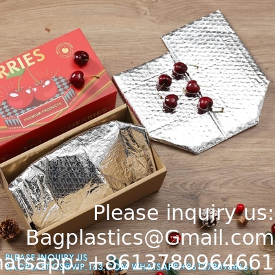 Foil Insulated Box Liners For 8x8x8 Box Size-Pack Double-Sided Metalized Foil Insulated Shipping Boxes-Insulated