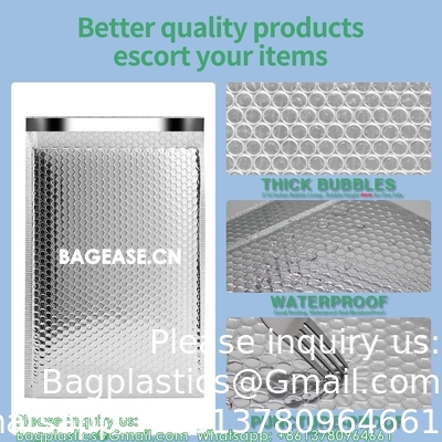 Thermal Bubble Mailer 8&quot; X 11&quot;,Pack Insulated Mailers For Cold Shipping,Foil Mailing Envelopes,Cool Bubble Mailers