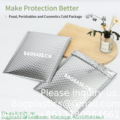 Thermal Bubble Mailer 8&quot; X 11&quot;,Pack Insulated Mailers For Cold Shipping,Foil Mailing Envelopes,Cool Bubble Mailers
