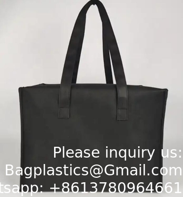 Insulated Lunch Picnic Cooler Bag Water-Resistant Cool Bag Heavy Duty Reusable Tote Grocery Shopping Cooler Bag