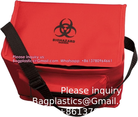 Medical Products Specimen Transport Bag: Insulated Biohazard Cooler For Healthcare Pros And Lab Specialists