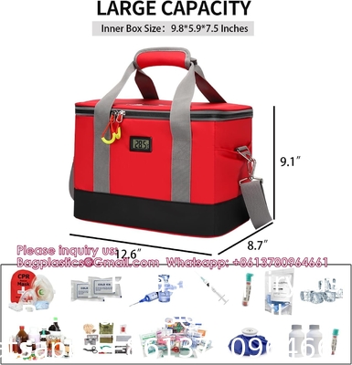Medical Cooler Bag Insulated Bag Cooling Pack Medication Emergency Medical Bags Insulation Bags Portable Freezer Box