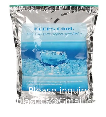 Hot Sale Caviar Vaccine Aluminum Foil Insulated Bag Pills Cooler Bag Ziplock Thermal Bag
