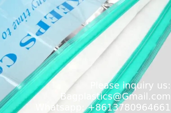 Hot Sale Caviar Vaccine Aluminum Foil Insulated Bag Pills Cooler Bag Ziplock Thermal Bag