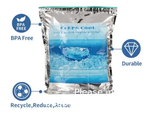 Hot Sale Caviar Vaccine Aluminum Foil Insulated Bag Pills Cooler Bag Ziplock Thermal Bag