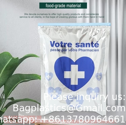 Sustainable Recyclable Custom Size Foil Liner Insulation Bag Fruit Fresh-Keeping Medicines Thermal Cooler Bag