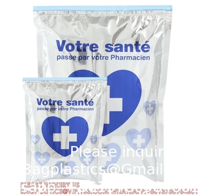 Sustainable Recyclable Custom Size Foil Liner Insulation Bag Fruit Fresh-Keeping Medicines Thermal Cooler Bag