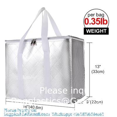 Insulated Grocery Shopping Bag, Reusable And Collapsible Grocery Bag, Thermal insulated, strong handle, handybag