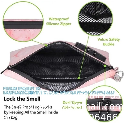 Smell Proof Bag Extra Large With Combination Lock - Premium Smell Proof Container For Medicine And Accessories