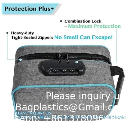 Manufacture Supply New Design Style Smell Proof Bag Absorb Ctivated Carbon For Smoker Accessories