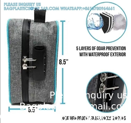 Manufacture Supply New Design Style Smell Proof Bag Absorb Ctivated Carbon For Smoker Accessories