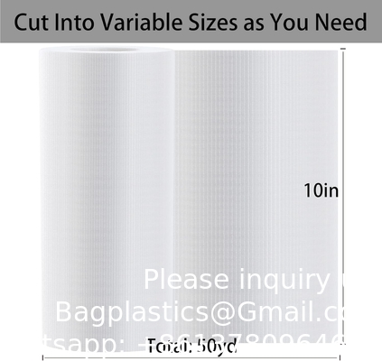 Water Soluble Stabilizer For Embroidery Topping Film (10 In X 50 Yd Roll), bagease 35um Clear Embroidery Stabilizers