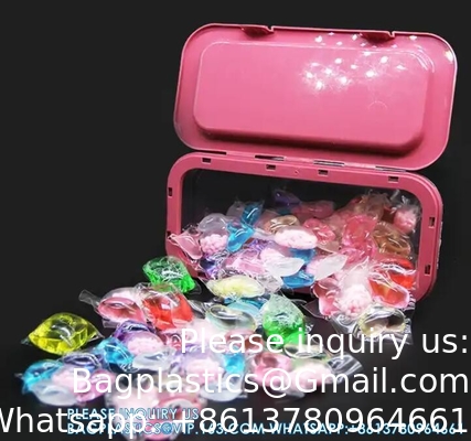 Custom Biodegradable Packaging PVA Film Water Soluble Dissolvable In Hot Water laundry pod film mold peel