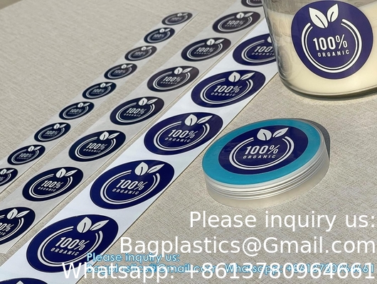 Custom Stickers Label Rolls, Build Your Own Stickers/Labels Any Design Premium Gloss Custom Sticker, Personalized
