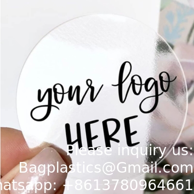 Custom Stickers Personalized Labels, Customized Stickers Image Logo And Text. Custom Stickers For Business Logo