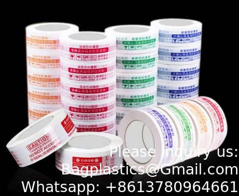 Designer Cute Packing Tape, Colorful Printing Shipping Tape, Carton Decorative Tape For Sealing Boxes, Thank You