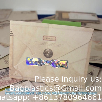 Hologram Tamper Proof Stickers. Tamper Evident Tape. Warranty Void If Removed. Individual Serial Numbers. Large