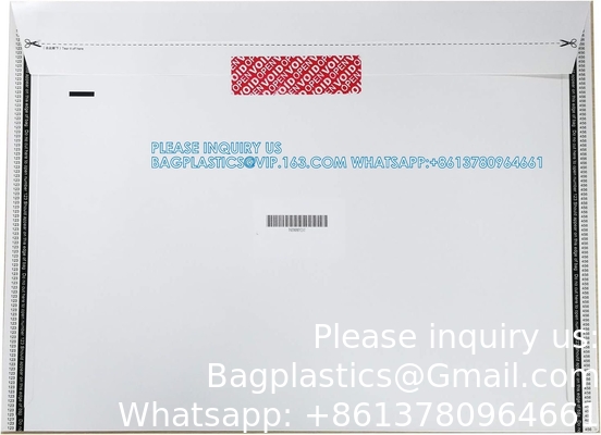 Transfer Tamper Evident Security Warranty Void Stickers/Labels/Seals (Red, 1 X 3.35 Inches, Serial Numbers)