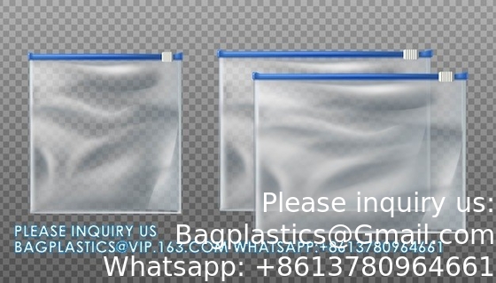 Slider Heavy Duty Clear recycled Bags Resealable Storage Shoes, Boot, Clothing, Linens, Books, Toys And Others