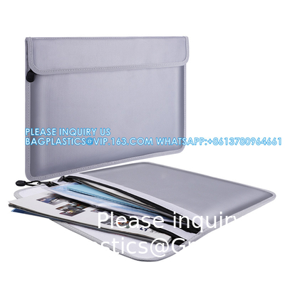 Fireproof Bag Document Waterproof File Bag Storage Bag 2100 Fahrenheit Fire Resistant Envelope Pouch For Money