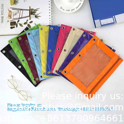 Teal | Transit Bag | Large Zipper Bag With Grommet | Use With Padlock Or Zip Tie For Security | Interoffice Mail Bag