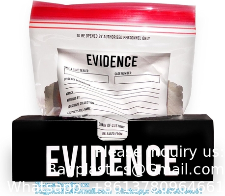 Evidence Bags, organizer, storage bag Funny Party Favor Treat Bags Great For Halloween And Police Parties.