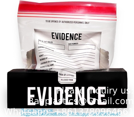 Evidence Bags, organizer, storage bag Funny Party Favor Treat Bags Great For Halloween And Police Parties.