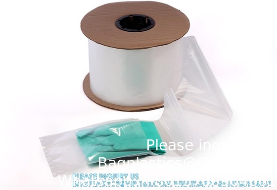 auto bagging Custom Logo Design Pre-Opened AutoBag On A Roll For Automatic Packaging Machine