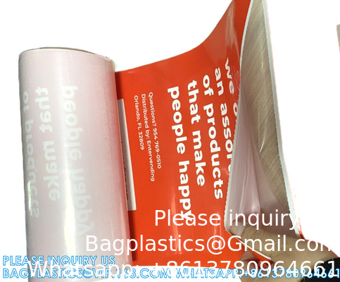 auto bagging Custom Logo Design Pre-Opened AutoBag On A Roll For Automatic Packaging Machine