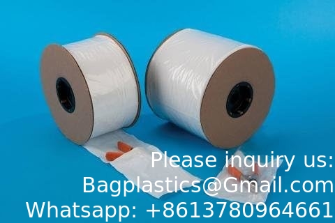 auto bagging Custom Logo Design Pre-Opened AutoBag On A Roll For Automatic Packaging Machine