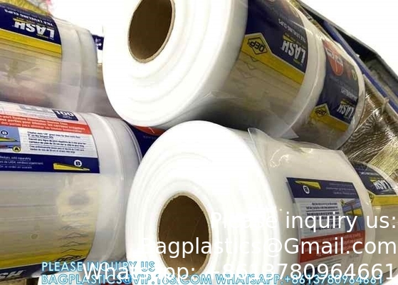 auto bagging Custom Logo Design Pre-Opened AutoBag On A Roll For Automatic Packaging Machine