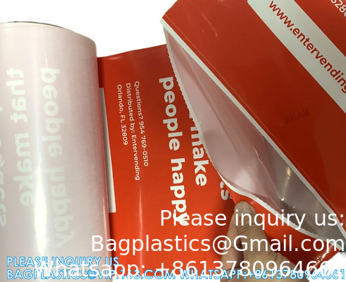 auto bagging Custom Logo Design Pre-Opened AutoBag On A Roll For Automatic Packaging Machine
