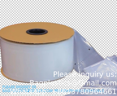 High Quality Accept Custom Printed LOGO LDPE Plastic Auto Bag Roll Bags Of Pre-Opened Packaging Bags On A Roll
