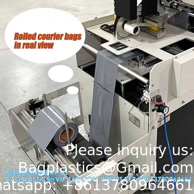 Courier Bags For Shipping Automatic Courier Packing Bag Single Side Pre-Opening Continuous Roll