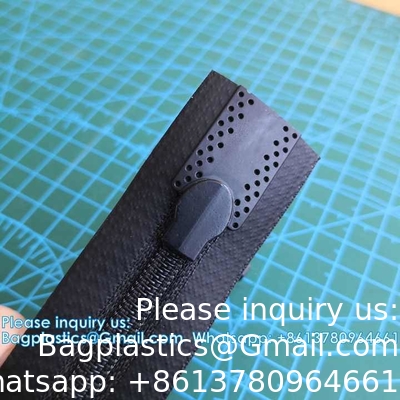 #5 Shiny Black TPU Airtight Zipper Waterproof Zippers Weldable for Inflatable Objects Air Sofa Drysuit Waterproof Bag
