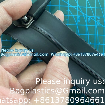 #5 Shiny Black TPU Airtight Zipper Waterproof Zippers Weldable for Inflatable Objects Air Sofa Drysuit Waterproof Bag