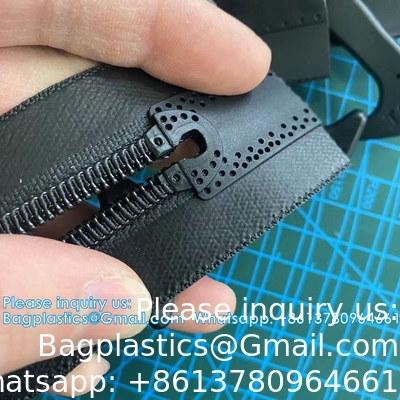 #5 Shiny Black TPU Airtight Zipper Waterproof Zippers Weldable for Inflatable Objects Air Sofa Drysuit Waterproof Bag