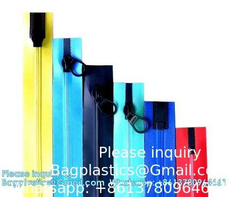 #8 Multicolor Airtight And Waterproof Zipper TPU Coated Heavy Duty Nylon Zippers Multiple Colours Available Custom