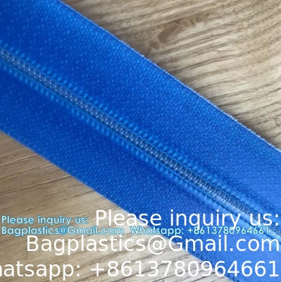 #8 Multicolor Airtight And Waterproof Zipper TPU Coated Heavy Duty Nylon Zippers Multiple Colours Available Custom