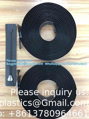 10# High Quality Resin Teeth Waterproof Airtight Zipper Welding For Cooler Bag Isolation Capsule Multi Colors Custom