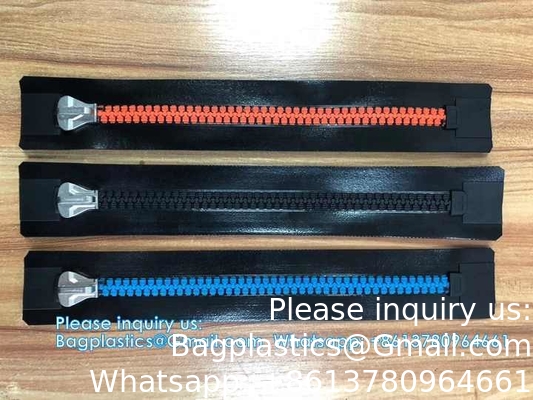 10# High Quality Resin Teeth Waterproof Airtight Zipper Welding For Cooler Bag Isolation Capsule Multi Colors Custom