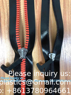 10# High Quality Resin Teeth Waterproof Airtight Zipper Welding For Cooler Bag Isolation Capsule Multi Colors Custom